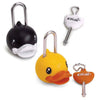 B.Duck Lock and Key 'Yellow Design'