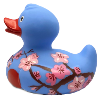 Bud Cherry Blossom Rubber Duckie