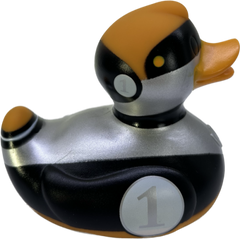 Bud Racing Driver Rubber Duckie