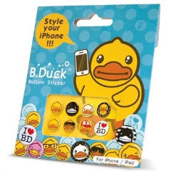 B.Duck Button Sticker